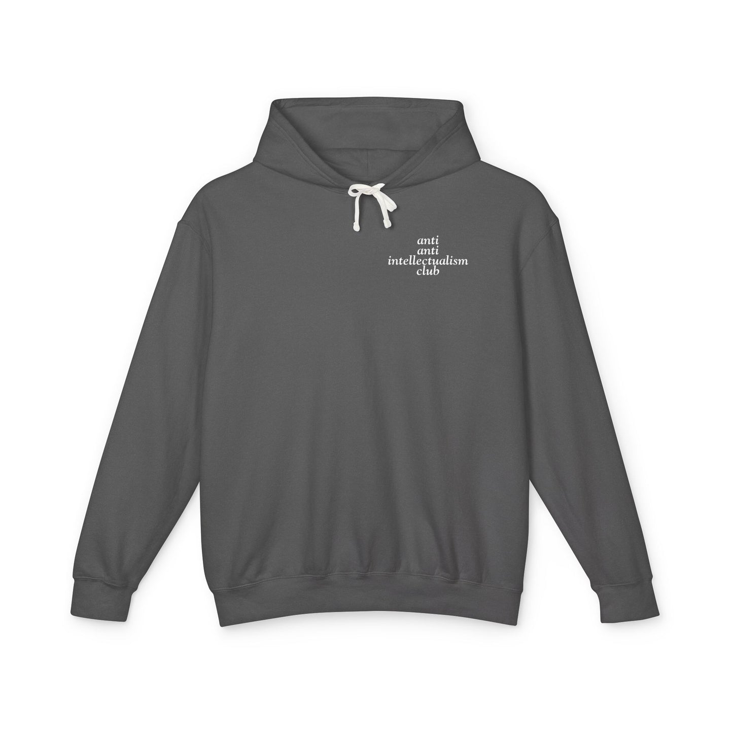 anti anti intellectualism club hoodie